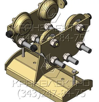 Фото №0 Кабельная тележка под двутавр
