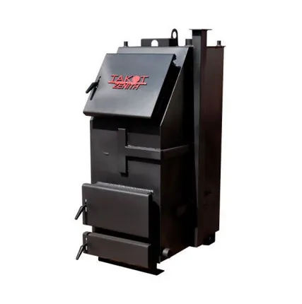 Фото №15 Котел твердотопливный длительного горения Zenith 20 кВт, TAKOT, полуавтоматический, до 200 м2, горит до 7 дней