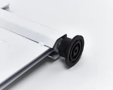 фото Стеллаж торговый пристенный 2000х1200 мм без полок дополнительный