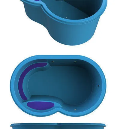 Фото №0 Композитный бассейн Ирида 0,9 (4х2.5х0.9)