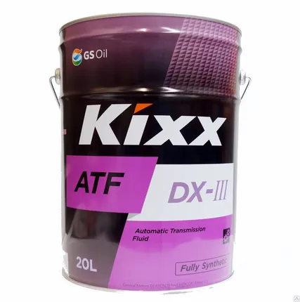 Фото №0 Kixx ATF DX-III 20L трансмиссионные масла