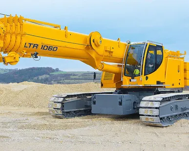 фото Аренда гусеничного крана 60 тонн Liebherr LTR 1060