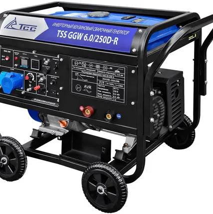 Фото №0 Инверторный бензиновый сварочный генератор TSS GGW 6.0/250D-R