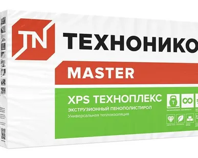 фото Экструзионный пенополистирол "Техноплекс" 1180x580x30 мм