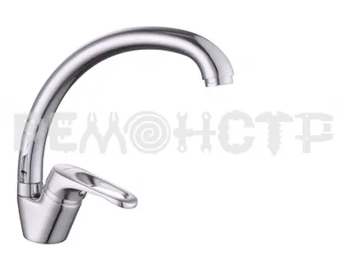 фото Смеситель для кухни боковой 455 силумин KD-3008S-32, d35 Lucky Tap, 1/10 П