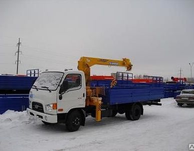 фото Кран-манипулятор КМУ HD- 78 + SOOSAN SCS333