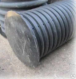 фото Дренажный колодец пластиковый d 575/500 мм, H=4,5 м