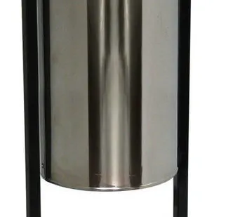 фото Урна СЛ-300Н хром (уличная с крышкой )