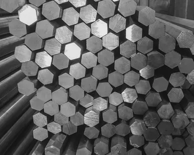 фото Шестигранник алюминиевый АД1, АД31, АМГ2, АМГ3, АМГ5, АМГ6, АМЦ, ГОСТ 21488-97 приобрести в компании МосХимСталь