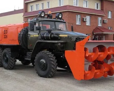 фото Снегоочиститель