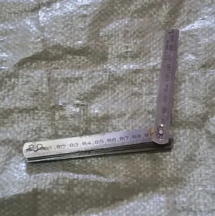 Фото №0 Метр складной нержавеющий СССР.