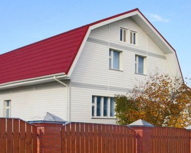 фото Сайдинг белый виниловый