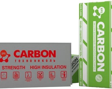 фото Экструзия  ЭПП "CARBON ECO" 50х600х1200 (8 шт) (пенополистирол экструдирова