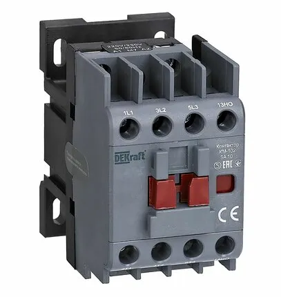 Фото №0 Контактор 9А 220В без реле, 1НО (КМ-102) 22001DEK