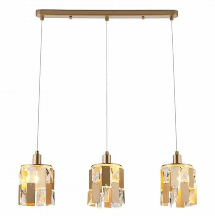 Фото №0 Подвесной светильник 50101/3 перламутровое золото Евросвет