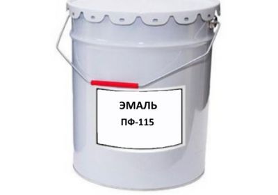 Фото №0 Эмаль ПФ-115 красная, 30 кг