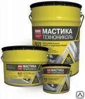 фото Мастика кровельная ТехноНИКОЛЬ №21 ТЕХНОМАСТ, 3 кг