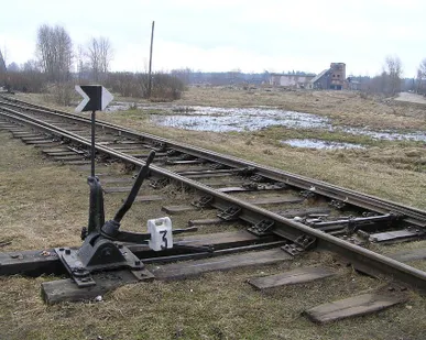 фото Стрелочный переводной механизм (флюгарка), новый