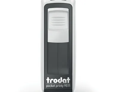 фото Печати-С 9511 TRODAT POCKET PRINTY КАРМАННЫЙ ШТАМП 38х14мм (Белый, Синий)