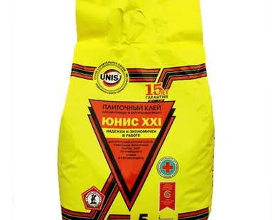 фото Клей для плитки UNIS XXI, 5 кг