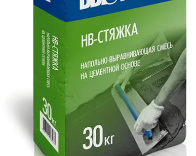 фото БЫСТРОЙ НВ-Стяжка Бетонная стяжка для полов, 30кг (48 шт/под)