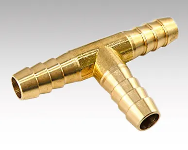 фото Штуцер тройник 18х18х18 мм для резинового шланга, латунный