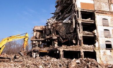 фото Демонтаж строительных сооружений