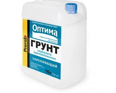 фото Грунт ОПТИМА укрепляющий глубокого проникновения