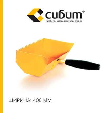 Фото №0 Кельма-ковш для клея, 400 мм