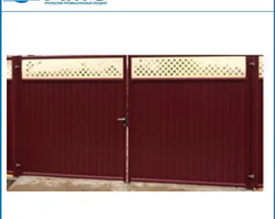 фото Ворота Премиум Плюс | Распашные ворота и калитки