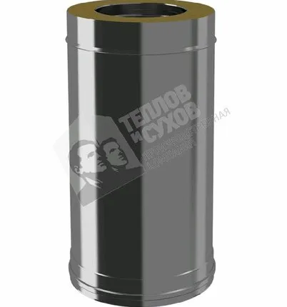 Фото №0 Труба ТТ-Р 500 с хомутом AISI 304 0,8 мм / AISI 304 250/350