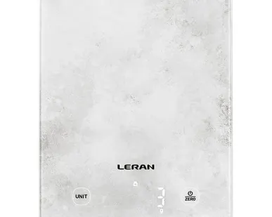 фото Весы кухонные Leran eks marble line grey