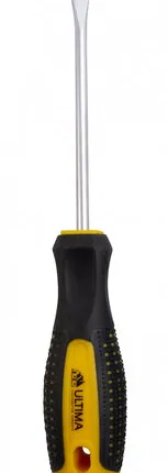 Фото №0 Отвертка Sl 5*100 мм CrV, 2-х компонентная рукоятка Ultima (Ультима)