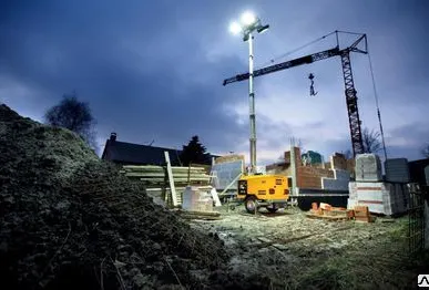 фото Дизельная осветительная мачта Atlas Copco QLT M10P - Yanmar 2TNV70