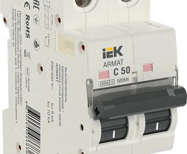 фото IEK ARMAT Авт. выкл. M06N 2P C 50А IEK