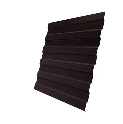 Фото №0 Профнастил С8А 0,45 PE-Double RAL 8017 шоколад