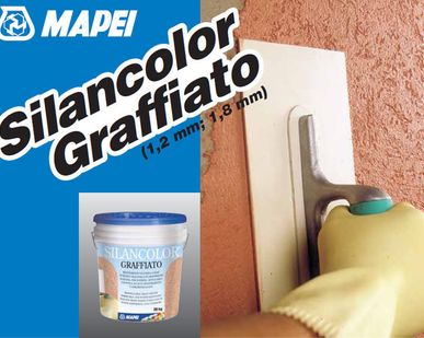 фото Декоративная
 штукатурка SILANCOLOR GRAFFIATO силикон