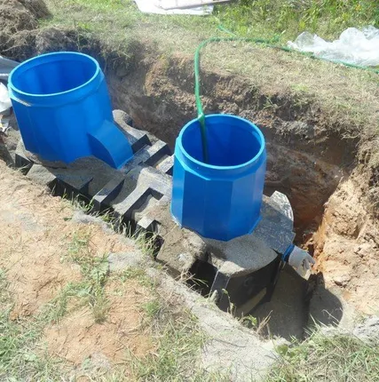 Фото №0 Монтаж систем автономной канализации