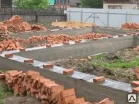 Фото №0 Монтаж ленточного фундамента