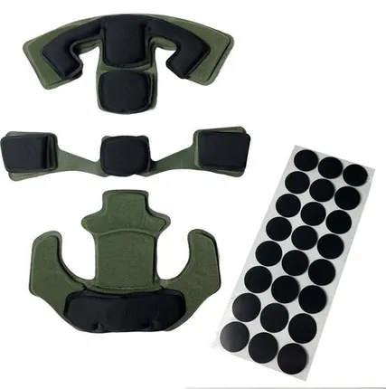 Фото №0 Комплект амортизирующих подушек для шлема из EVA-пены с эффектом памяти