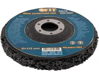 фото Диск зачистной полимерный 125х22,2мм 39609