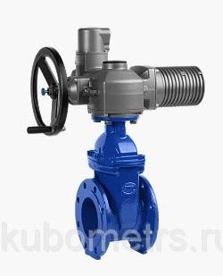 фото Клиновая задвижка с электроприводом Гранар KR12 (DN 40-350 / PN 16)