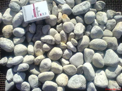 Фото №0 Галька речная, фракция 40-80