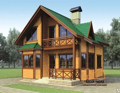 фото Проекты домов из бруса
