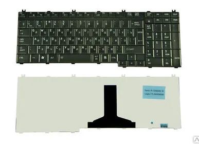 фото Клавиатура для ноутбука Toshiba A500 A505 F501 L350 L355 L500 L505