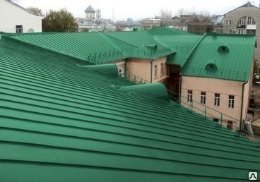 фото Фальцевая кровля "Двойной стоячий фальц"