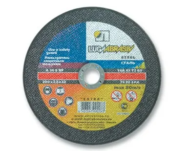 фото Круг отрезной по металлу 230х2х22мм Луга