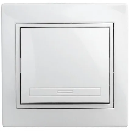 Фото №0 Выключатель 1-кл. СП Plano 10А IP20 1Э-101-01 250В бел. Intro Б0038822