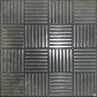 Фото №0 Рифленка (300х300х25) - 11 шт. в кв. м. тротуарная плитка