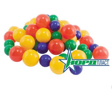фото Шарики диаметр 6 см. (100 шт.в сетке)